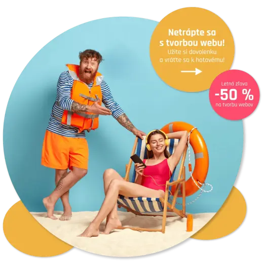 Tvorba webu s 50% zľavou